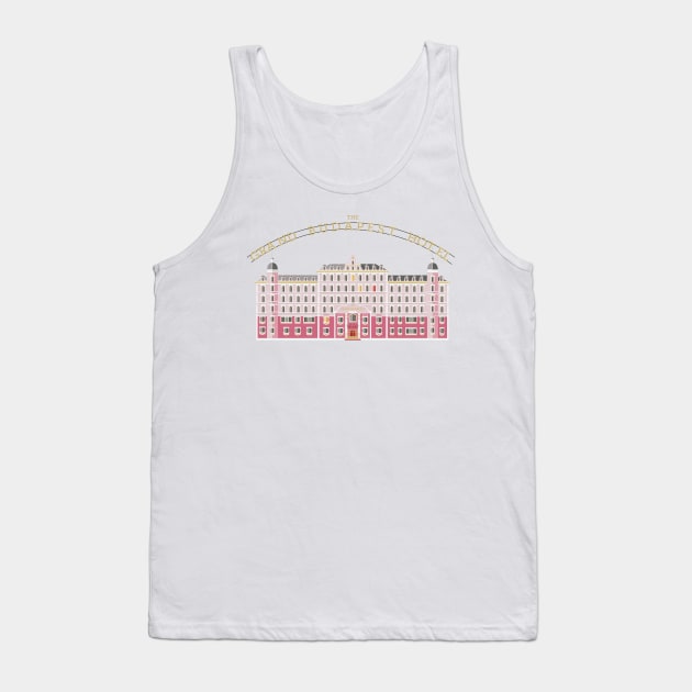 The grand Budapest Hotel Wes movie life acquatic Tank Top by thedoomseed